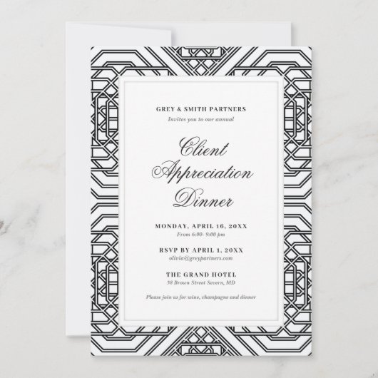 Kundenempfehlung Einladung (Vorderseite)