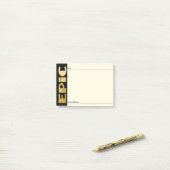 Kundenerkennungskudos für Mitarbeiter Post-it Klebezettel (Auf Schreibtisch)