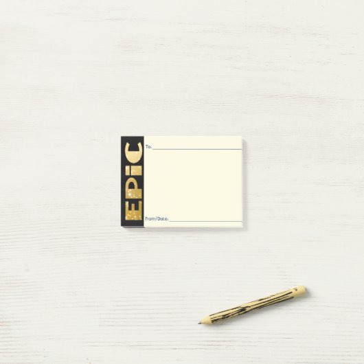 Kundenerkennungskudos für Mitarbeiter Post-it Klebezettel (Auf Schreibtisch)