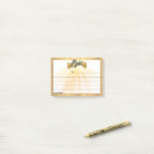 Kundenerkennungskudos für Mitarbeiter Post-it Klebezettel (Auf Schreibtisch)