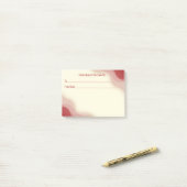 Kundenerkennungskudos für Mitarbeiter Post-it Klebezettel (Auf Schreibtisch)