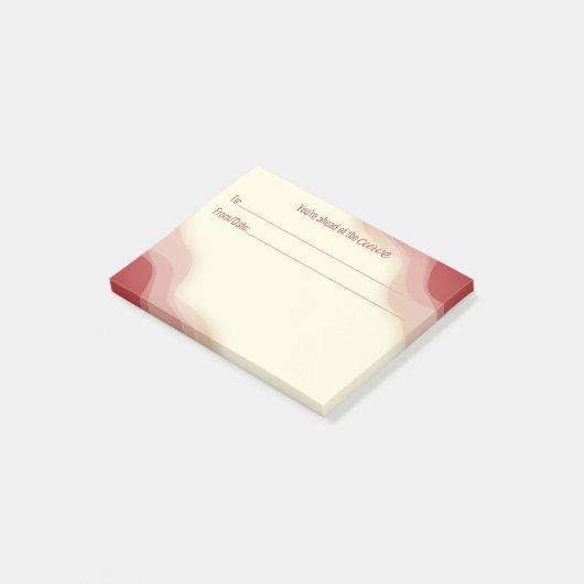 Kundenerkennungskudos für Mitarbeiter Post-it Klebezettel (angewinkelt)