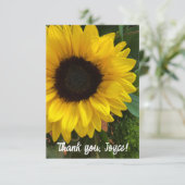 Kundenfreundliche Dankeschön-Karte Dankeskarte (Stehend Vorderseite)