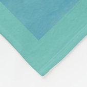 Kundengebundene die Fleece-Decke des Fleecedecke (Ecke)