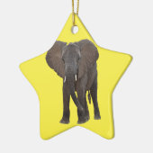 Kundengebundene Elefant-Verzierung Keramik Ornament (Links)