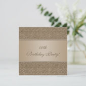 Kundengebundene Geburtstags-Party Einladungen (Stehend Vorderseite)