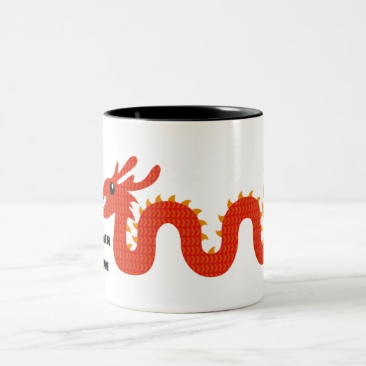 Kundengebundene Lehrer-Tasse mit chinesischem Zweifarbige Tasse (Mittel)