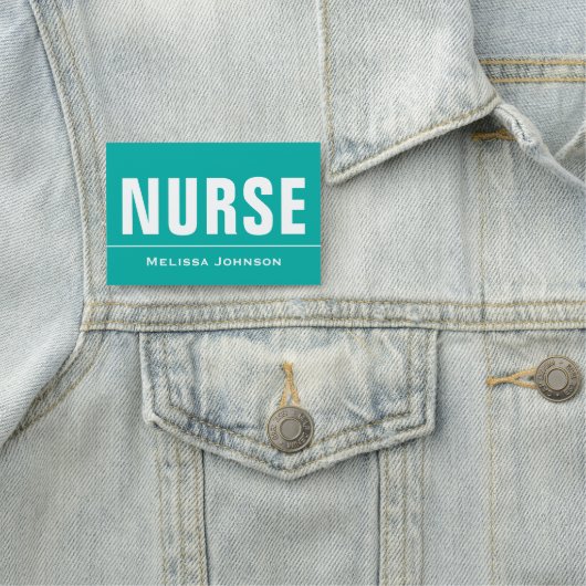 Kundengebundene Namenskrankenschwester Namensschild (Beispiel)