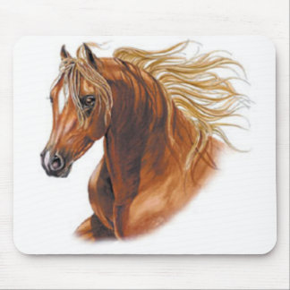 Kundengebundene Pferdeeinladungen und -karten Mousepad