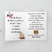 kundengebundene Piratengeburtstagseinladung Einladung (Innenseite)