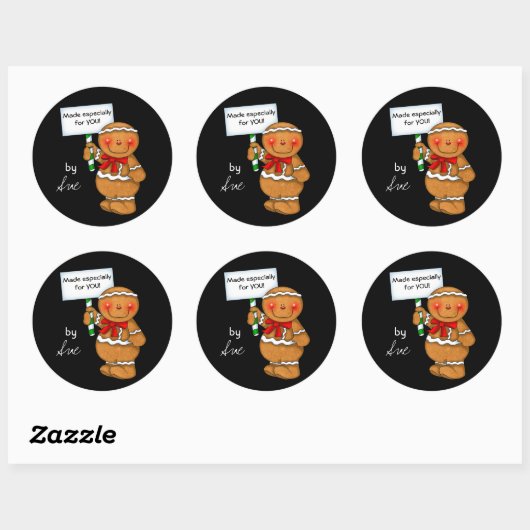 Kundengebundene Runder Aufkleber (Blatt)