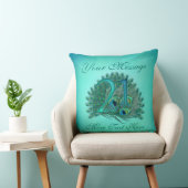 Kundengebundene Text elegante 21. Kissen (Stuhl )