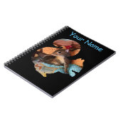 Kundengebundene Tumbleweed-Silhouette Notizblock (Linke Seite)