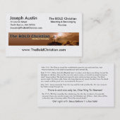 Kundengebundene Visitenkarten Visitenkarte (Vorne/Hinten)