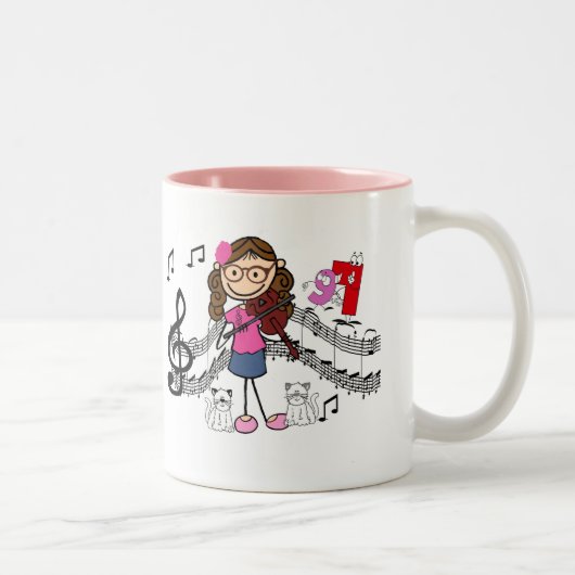 Kundengebundene Zweifarbige Tasse (Rechts)