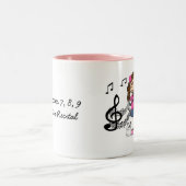 Kundengebundene Zweifarbige Tasse (Mittel)