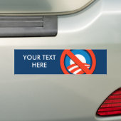 KUNDENGEBUNDENER ANTI-OBAMA SLOGAN AUTOAUFKLEBER (Auf Auto)