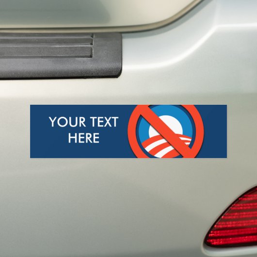 KUNDENGEBUNDENER ANTI-OBAMA SLOGAN AUTOAUFKLEBER (Auf Auto)