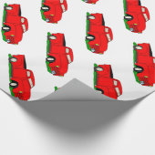 Kundengebundener Chevy Lieferwagen 1950 Geschenkpapier (Ecke)