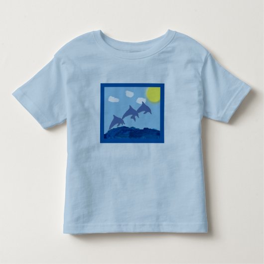 Kundengebundener Delphin-T - Shirt (Vorderseite)