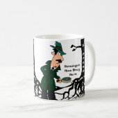 Kundengebundener Genealogie-Detektiv Kaffeetasse (VorderseiteRechts)