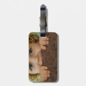 Kundengebundener Gepäckanhänger addieren Ihr Bild (Rückseite vertikal)