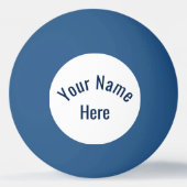 Kundengebundener Name Tischtennisball (Rückseite)