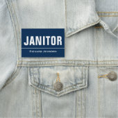 Kundengebundener Namenshausmeister Namensschild (Beispiel)