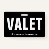 Kundengebundener NamensKammerdiener Ausweis (Rückseite)