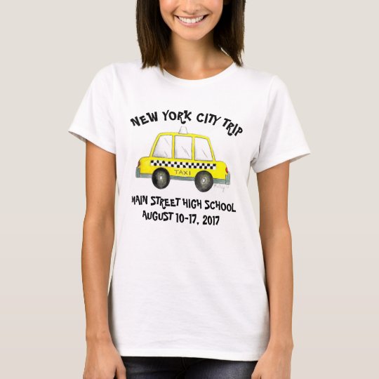 Kundengebundener NYC Taxi-New- T-Shirt