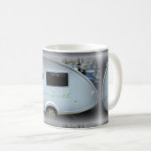 Kundengebundener Retro Teardropcamper Kaffeetasse (VorderseiteRechts)