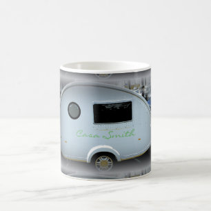Kundengebundener Retro Teardropcamper Kaffeetasse