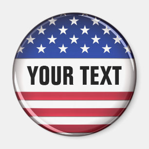Kundengebundener USA-Magnet Magnet