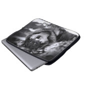 Kundengebundener Wolf-Laptop-Kasten Laptopschutzhülle (Vorne Knopf)