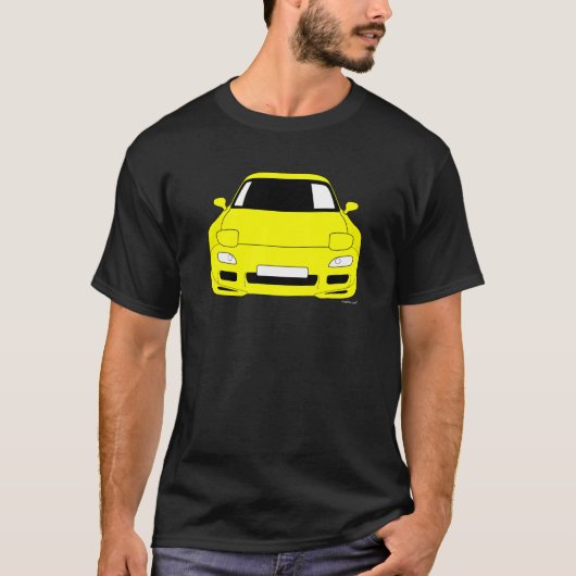 Kundengebundenes Auto-T-Shirt Mazda Flugleitanlage T-Shirt (Vorderseite)