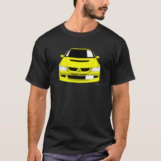 Kundengebundenes Auto-T-Shirt Mitsubishi Lancers T-Shirt