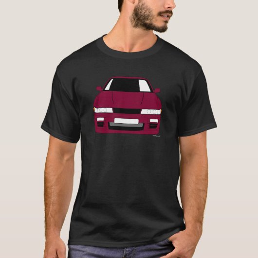 Kundengebundenes Auto-T-Shirt Nissans Silvia T-Shirt (Vorderseite)