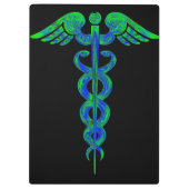 Kundengebundenes blaues klemmbrett (Rückseite)