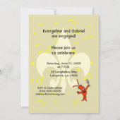 Kundengebundenes Cajun Einladung (Rückseite)