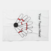 Kundengebundenes Candlepin Bowlings-Tuch Handtuch (Horizontal)