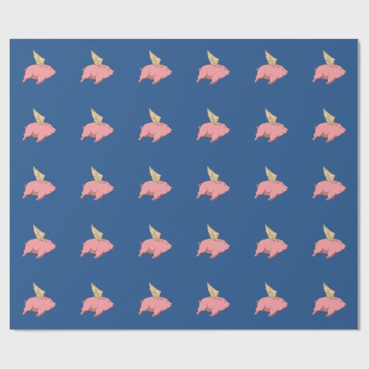 Kundengebundenes fliegendes geschenkpapier (Flach)
