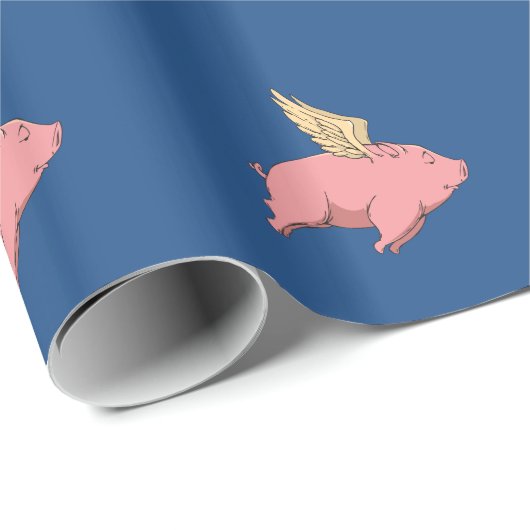 Kundengebundenes fliegendes geschenkpapier (Rolleneckpunkt)