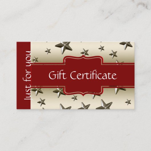 Kundengebundenes glänzendes Gold spielt Rabattkarte (Vorderseite)