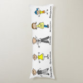 Kundengebundenes Seitenschläferkissen (Vorderseite Vertikal)