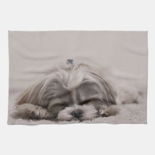 Kundengebundenes Shih tzu Geschirrtuch, Küchentuch