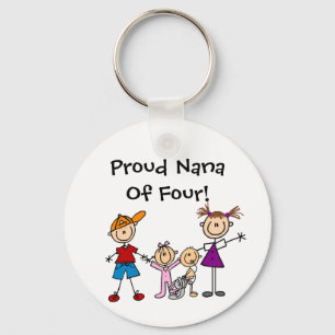 Kundengebundenes Strichmännchen scherzt Schlüsselanhänger