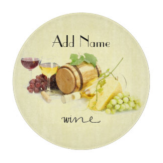 Kundengebundenes Wein-und Käse-Glasschneiden-Brett Schneidebrett