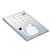 Kundengerecht: Amsel u. Miezekatze Notizblock (Rechte Seite)