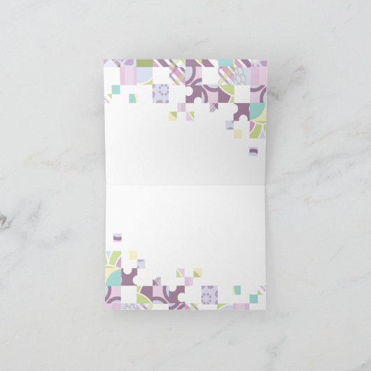 Kundengerecht danke zu kardieren: Moderne (Innenseite)