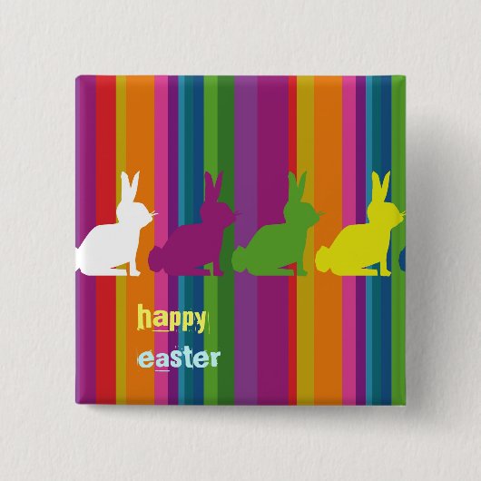 Kundengerecht: Farbhäschen Button (Vorderseite)